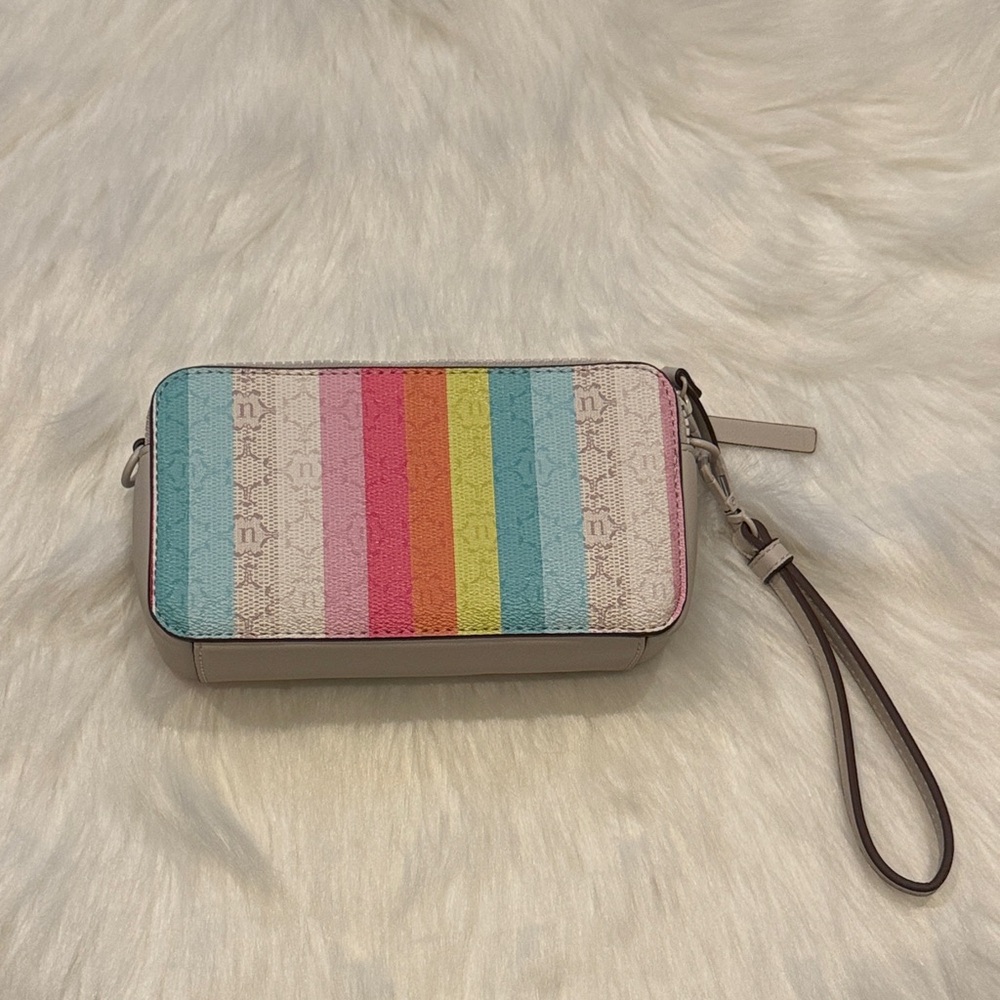 Nanette Lepore Multicolor Striped Wristlet - Picture 3 of 3